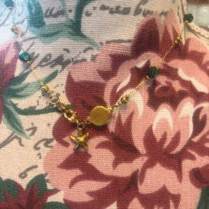 Starfish Gold Charm Necklace