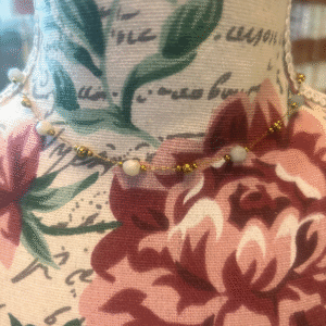 Moonlit Pearl & Stone Necklace