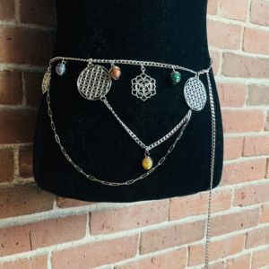 Chakra Sacred Geometry Belly Chain