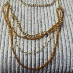 Golden Star Charm Necklace