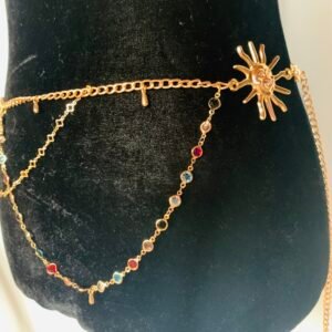 Gold S/S Sun Belly Chain