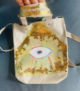 Golden Eye Designer Tote